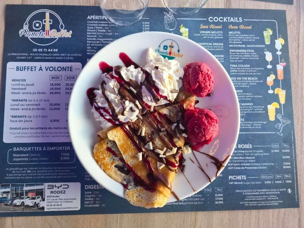 PLANETE BUFFET - Menu Image 3